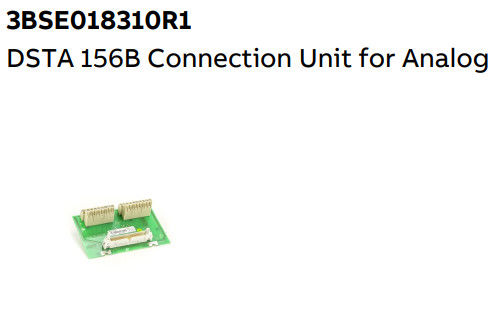 DSTA 156B 3BSE018310R1 ABB Connection Unit For Analog