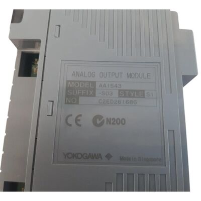 Yokogawa AAI543-S03 16 Isolated Channels 4-20 mA Signal Dual-Redundant Configuration Analog Output PLC Module